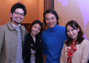 藤代さん、安藤さん、金先生、水野さん