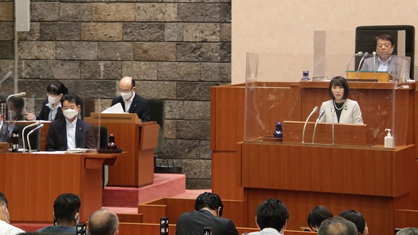 2022年6月議会代表質問