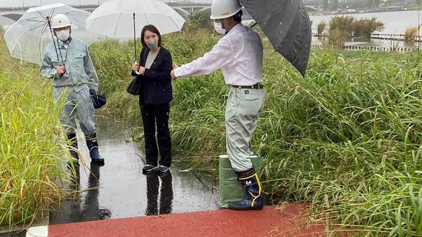 水野ゆうきの実績「手賀沼湖岸堤防整備」のトップ画像